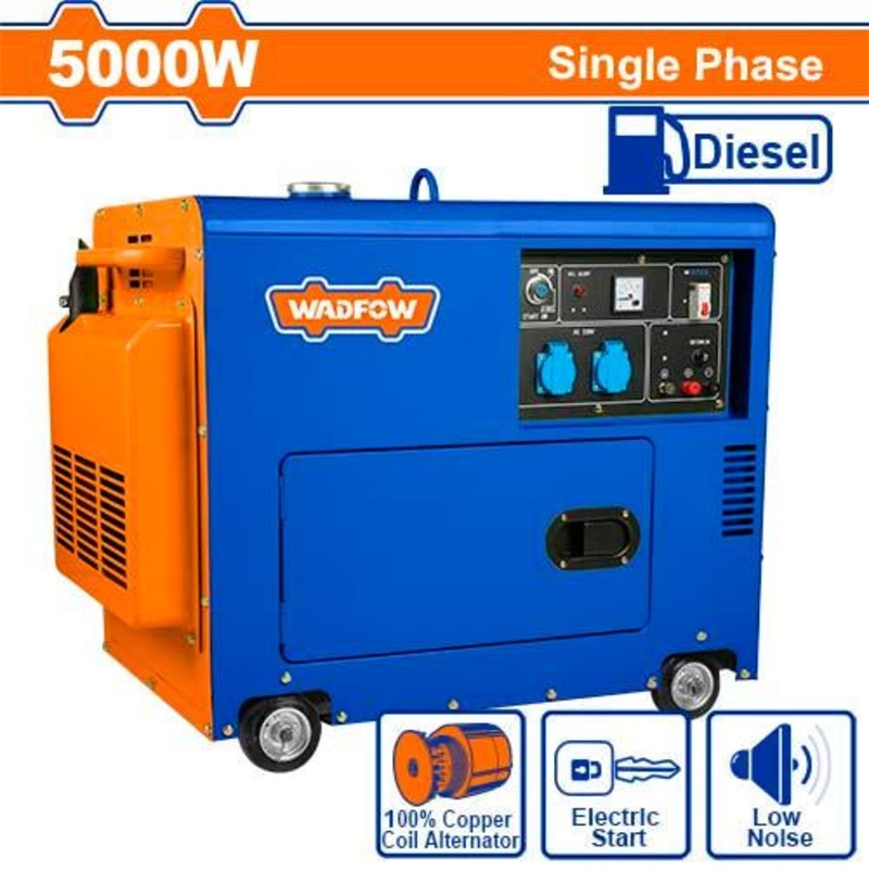 WADFOW Silent Diesel Generator WDG2A50