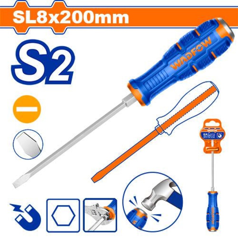 WADFOW Slotted Go-Through Screwdriver