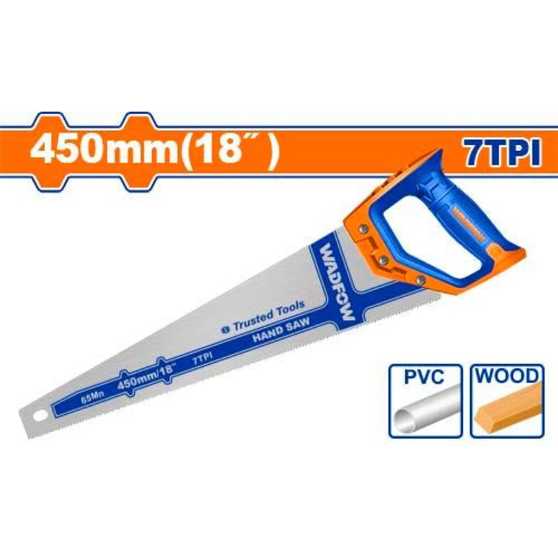 WADFOW WHW1118 Hand Saw 18 inch
