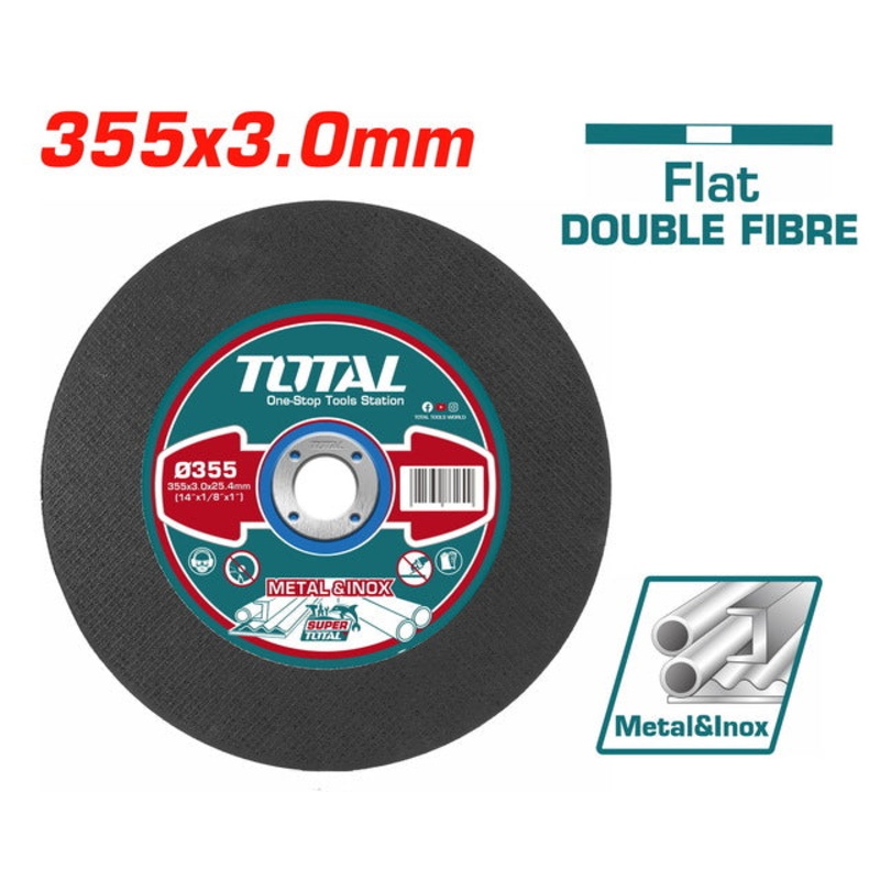 TOTAL METAL CUTTING DISC 355 X 3mm (TAC2213551)