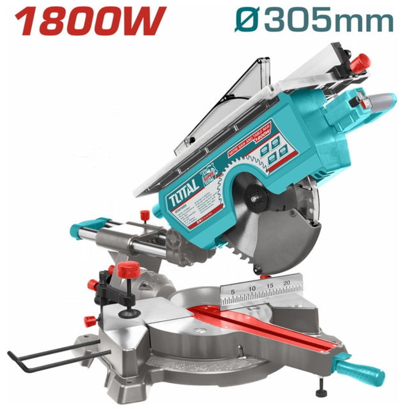 TOTAL MITRE SAW AND TABLE SAW 1.800W / -305mm (TMS43183051)