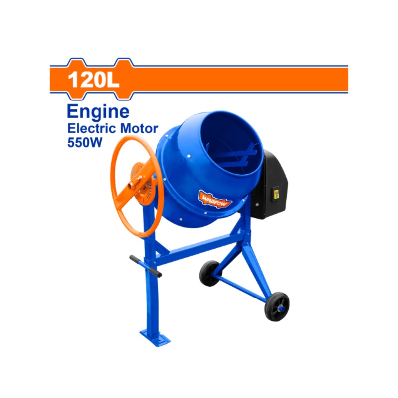Wadfow 120L Concrete Mixer 550W
