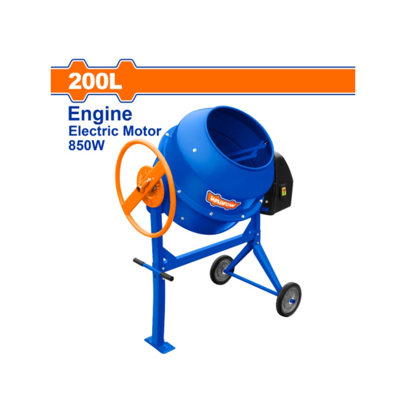 Wadfow 200L Concrete Mixer 900W