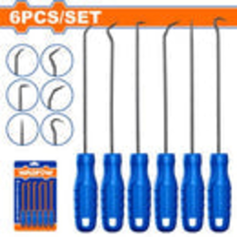 WADFOW 6Pcs Pick and Hook Set 150mm
