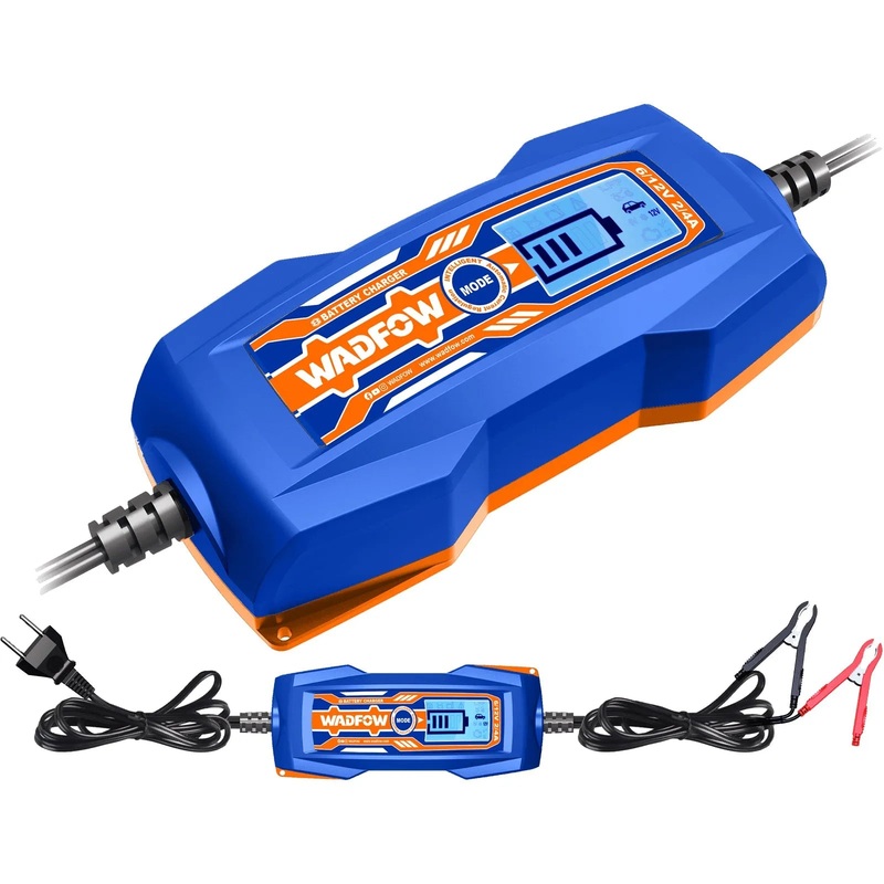 Wadfow Battery Charger 6V-2A/12V 2/4A