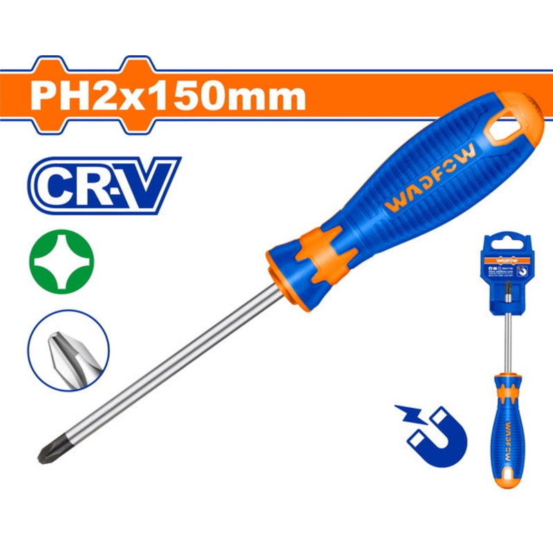 WADFOW Phillips Screwdriver PH2 X 150mm
