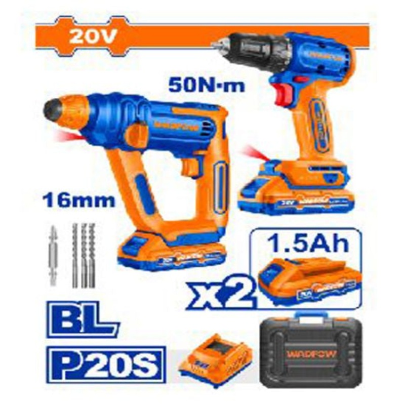 20V 1.5Ah SDS Drill Set