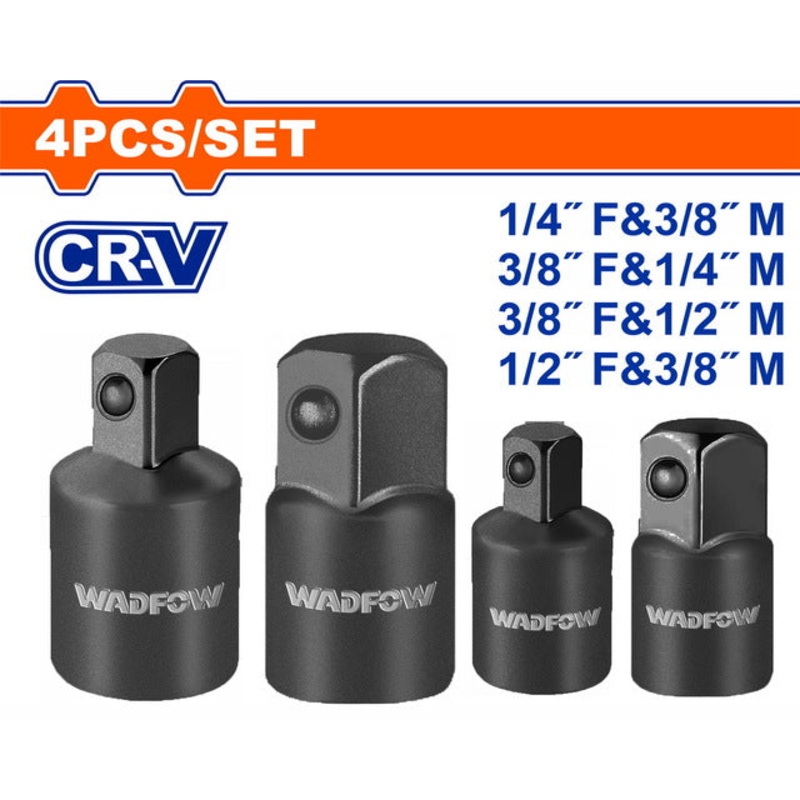 WADFOW 4 Pcs Impact Socket Adapter
