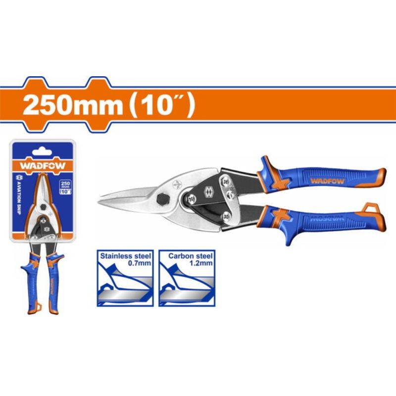 WADFOW Aviation Snip 250mm WAS2410