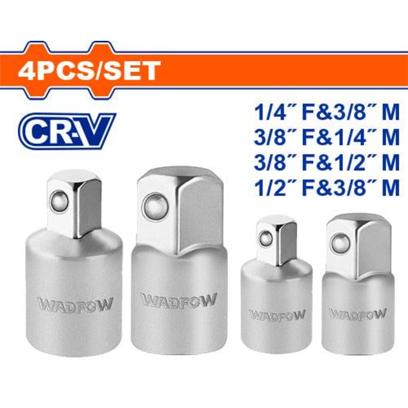 4 Pcs Socket Adapter Set WST9604