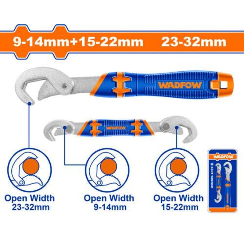 Universal Wrench Chrome Plated