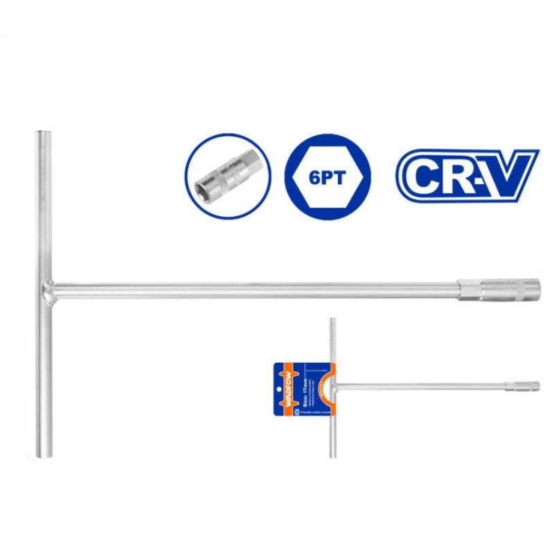 Wadfow 13mm T-Handle Socket Wrench