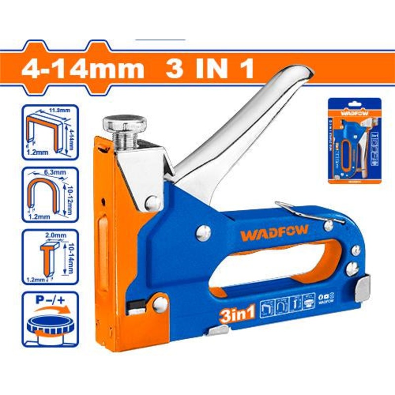 WADFOW 3-in-1 Staple Gun Adjustable