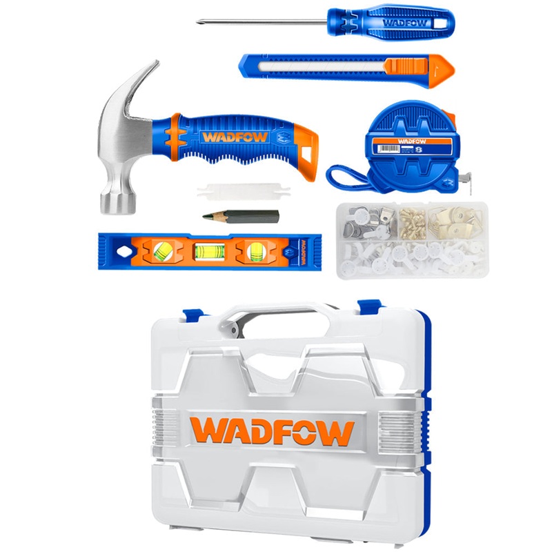 Wadfow 68Pcs Picture Hanging Tool Set