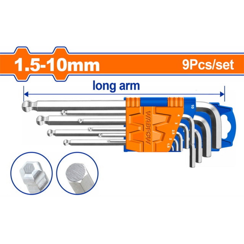 WADFOW Ball Point Hex Key Set
