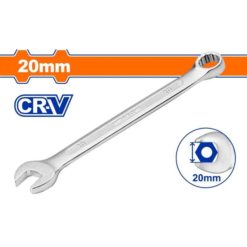 Wadfow Combination Spanner 19mm CR-V