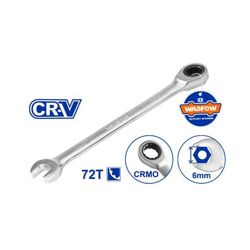 Wadfow Drop Forged Ratchet Spanner 6mm-27mm
