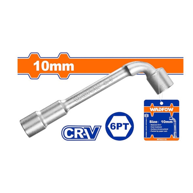 Wadfow L-Angled Socket Wrench 10mm