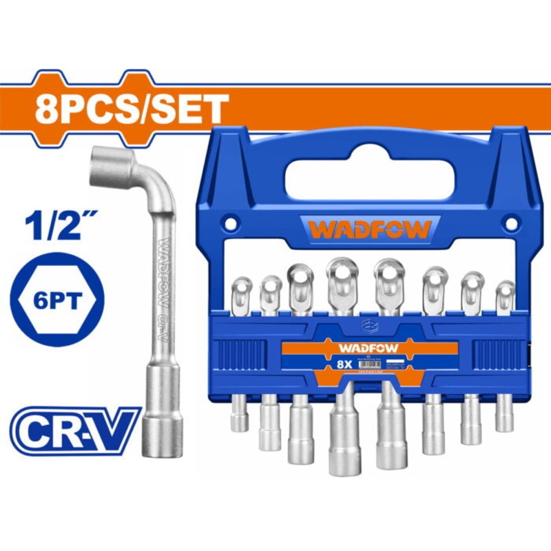 Wadfow L-Angled Socket Wrench Set