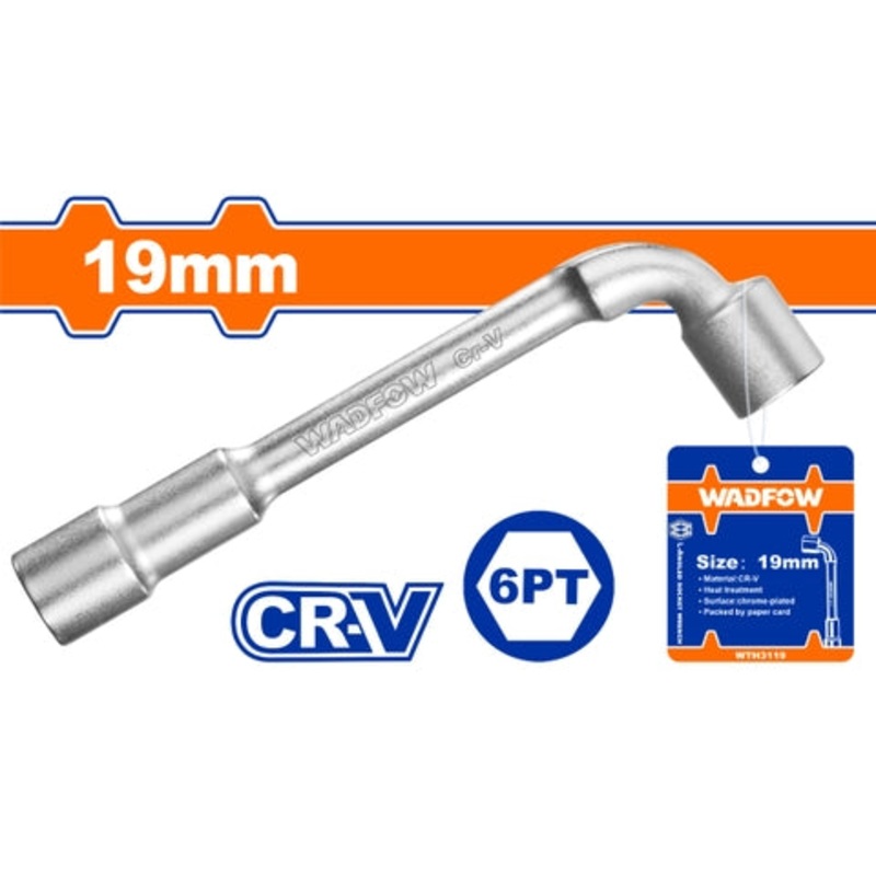 Wadfow L-Type Hand Socket 19mm