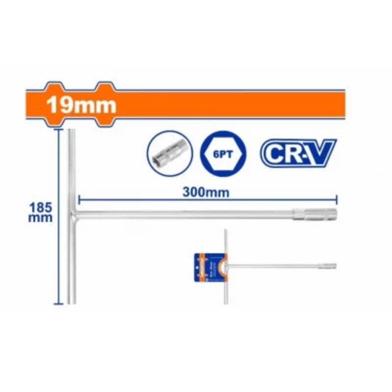 WADFOW T-Handle Wrench 19mm WTH1119