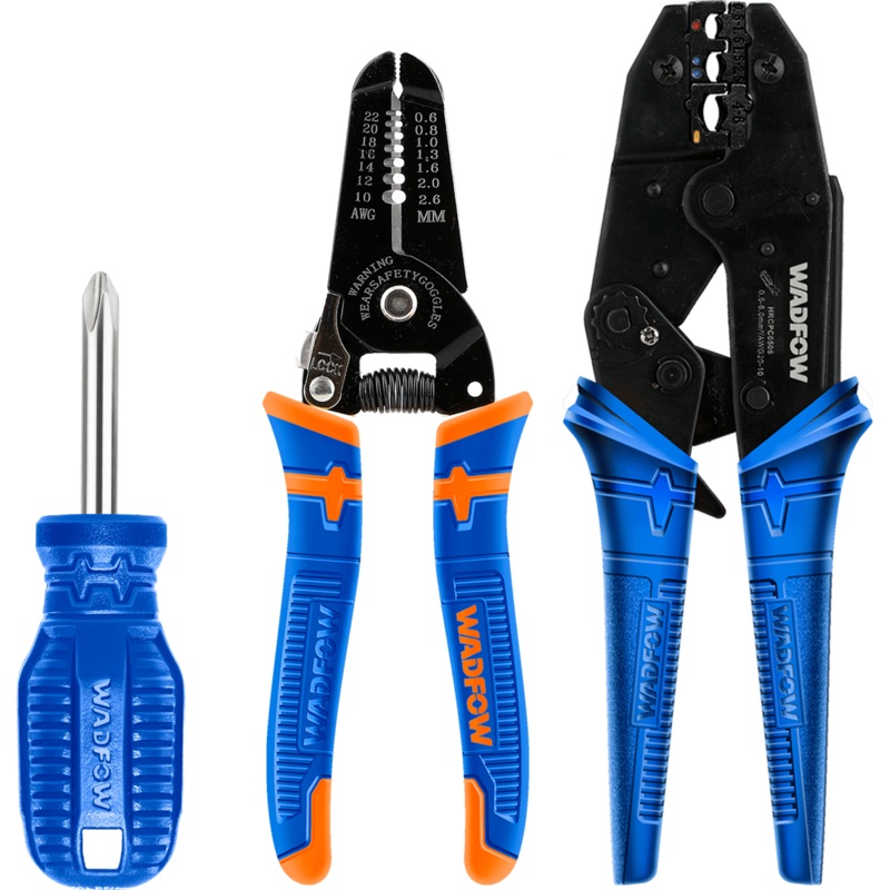 WHS1B07 Crimping Pliers Set 7 Pcs