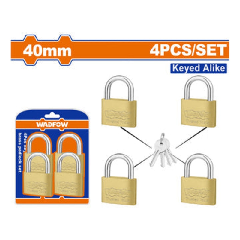 40mm Laminated Padlocks Set with Keys
