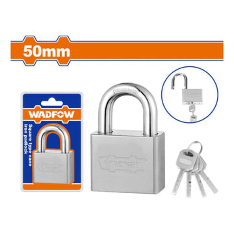 50mm Laminated Lock with Brass Cylinder