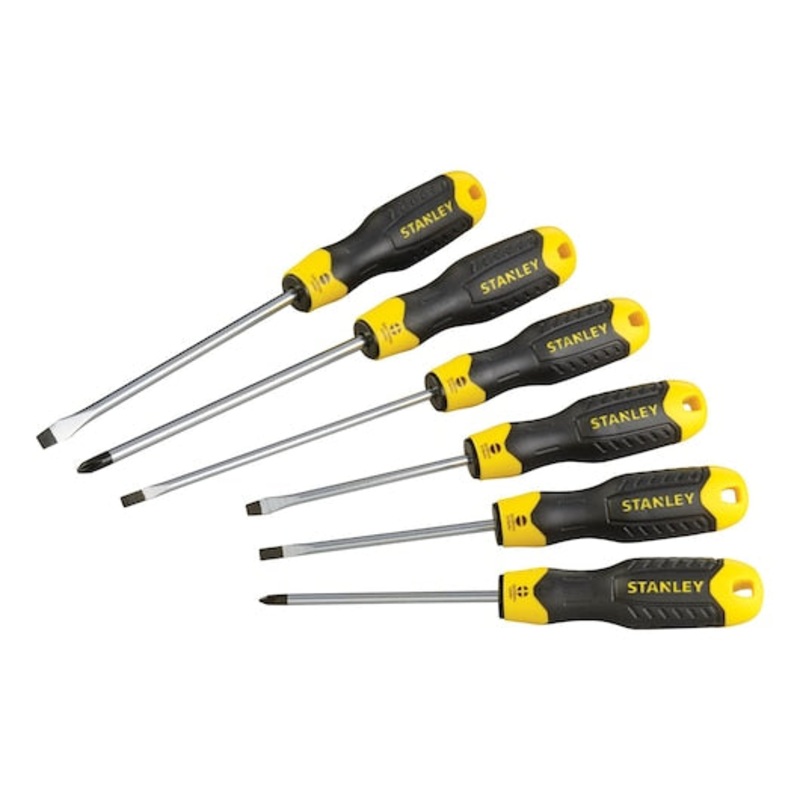 STANLEY Cushion Grip Screwdriver Set