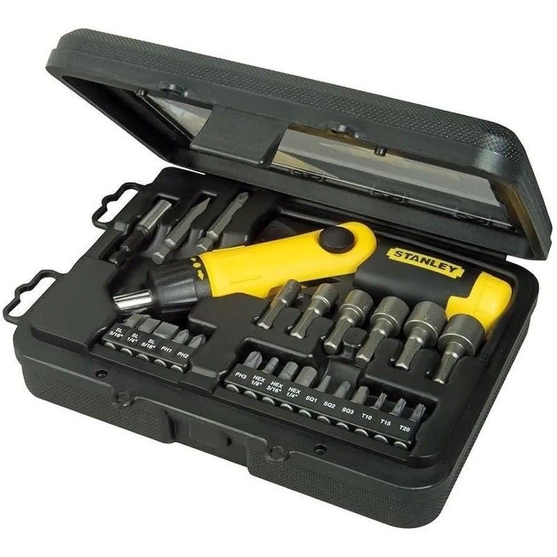 Stanley Ratcheting Screwdriver Pistol Kit