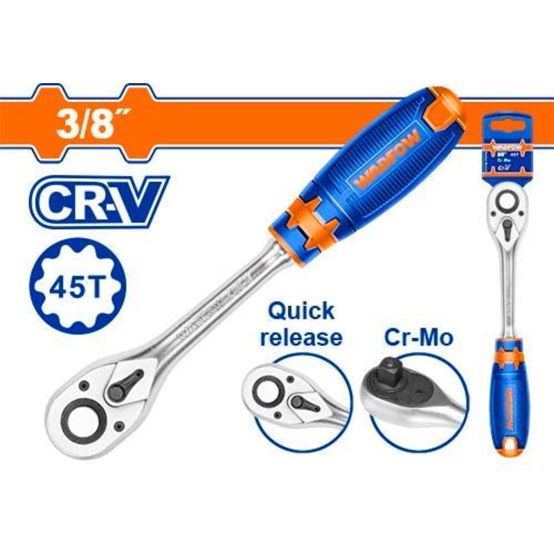 WADFOW 3/8-Inch Ratchet Wrench