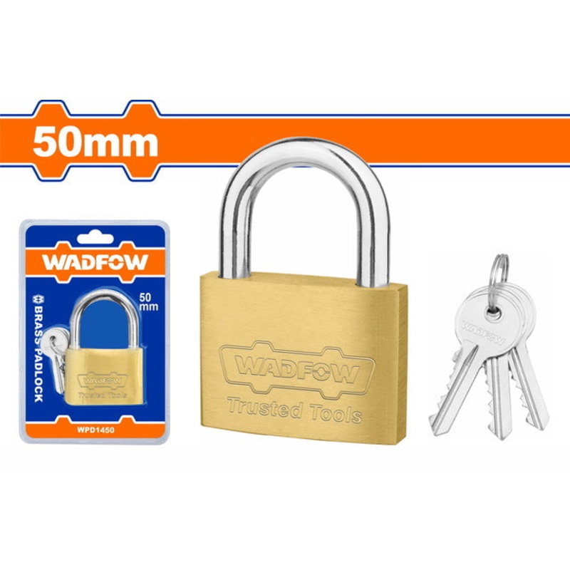 WADFOW Brass Padlock 50mm WPD1450