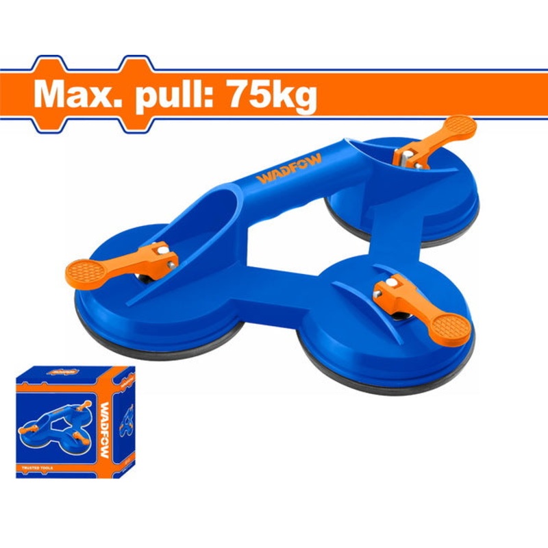 WADFOW Glass Sucker Triple 75Kg