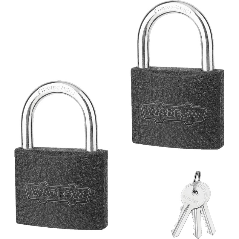 Wadfow Iron Padlock 2pcs Set 38mm