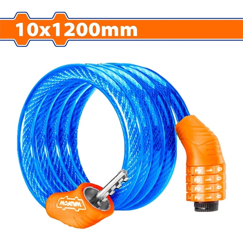 Wadfow WBK2110 4-Digit Bicycle Lock