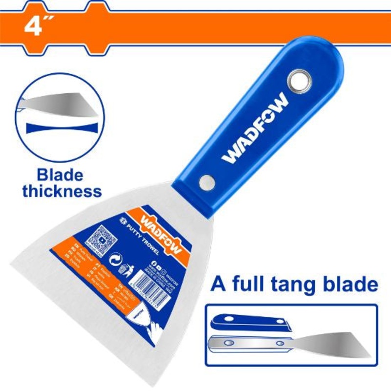 4" Metal Blade Spatula with Extended Handle
