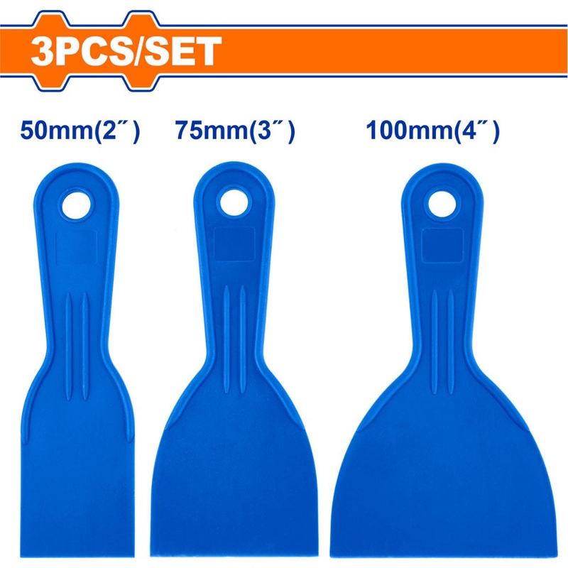Buildmate Wadfow 3-in-1 Putty Trowel Set