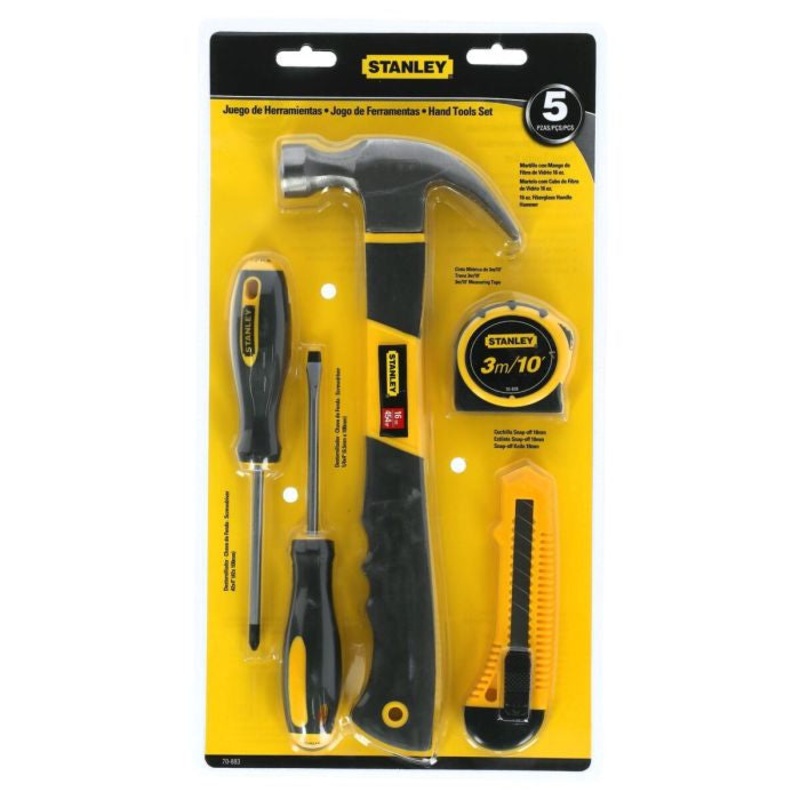 Stanley 70-883 5pcs Hand Tool Set