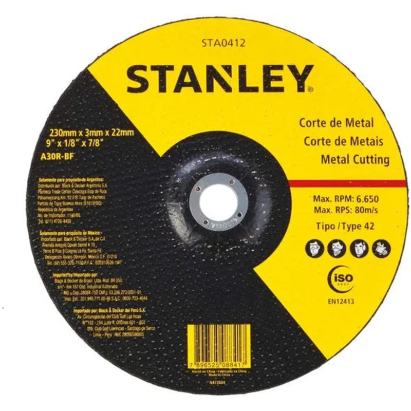 Stanley Metal Cutting Wheel T27