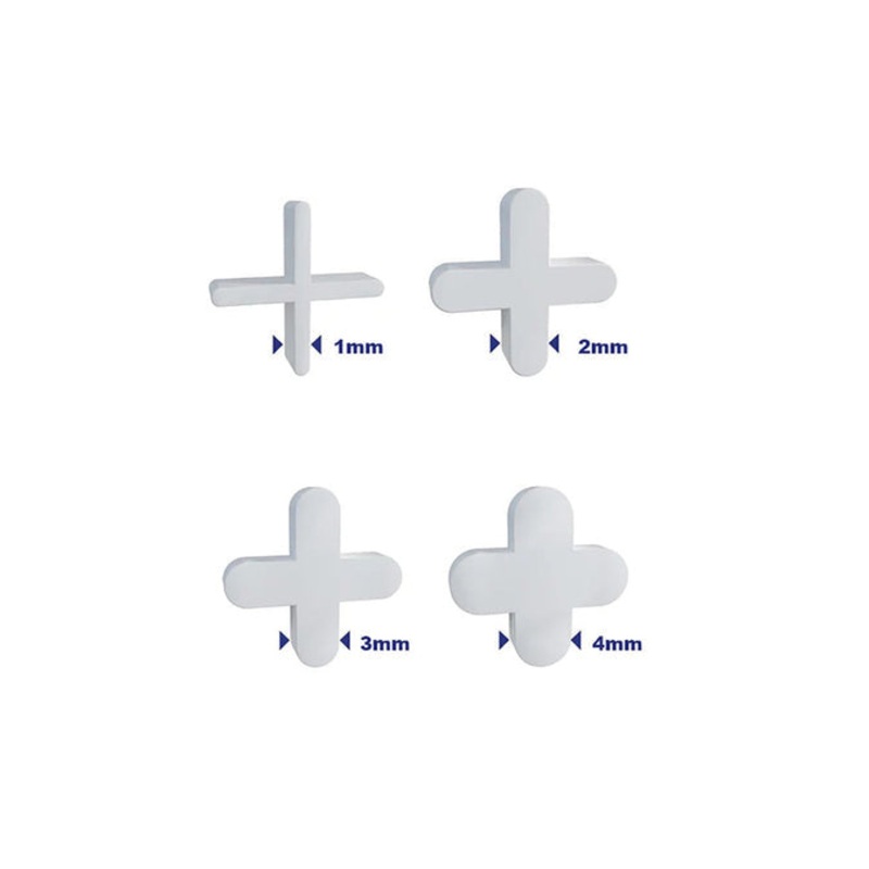 WADFOW 100pcs Tile Spacer Leveler Clips