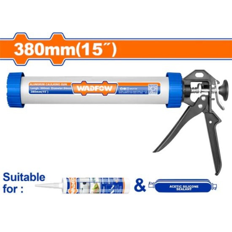 WADFOW 15" Aluminum Caulking Gun