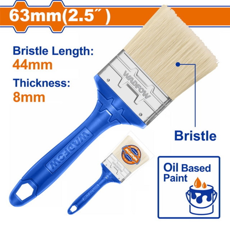 Wadfow 2.5" Paint Brush WPB1925