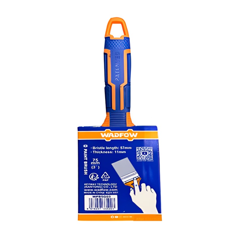 Wadfow 3" Plastic Handle Paint Brush