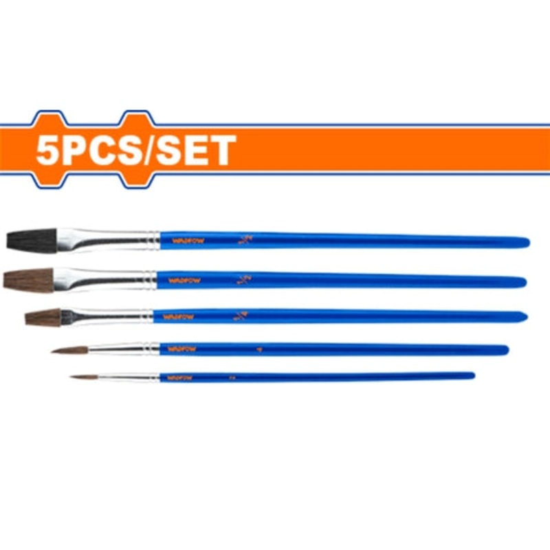 WadFow 5-in-1 Paintbrush Set WXA1K05
