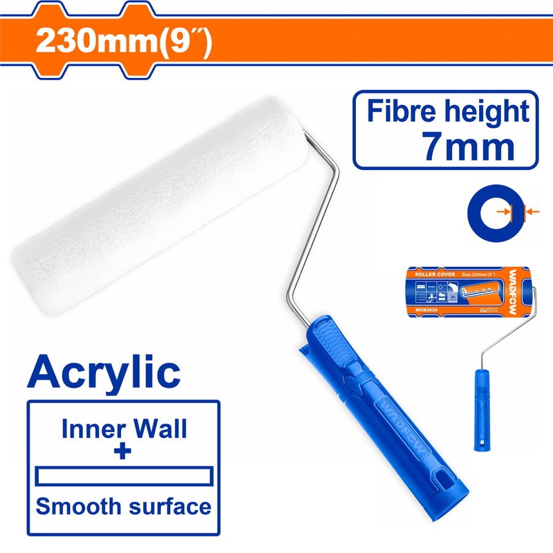WADFOW 7-Inch Paint Roller WCB1929