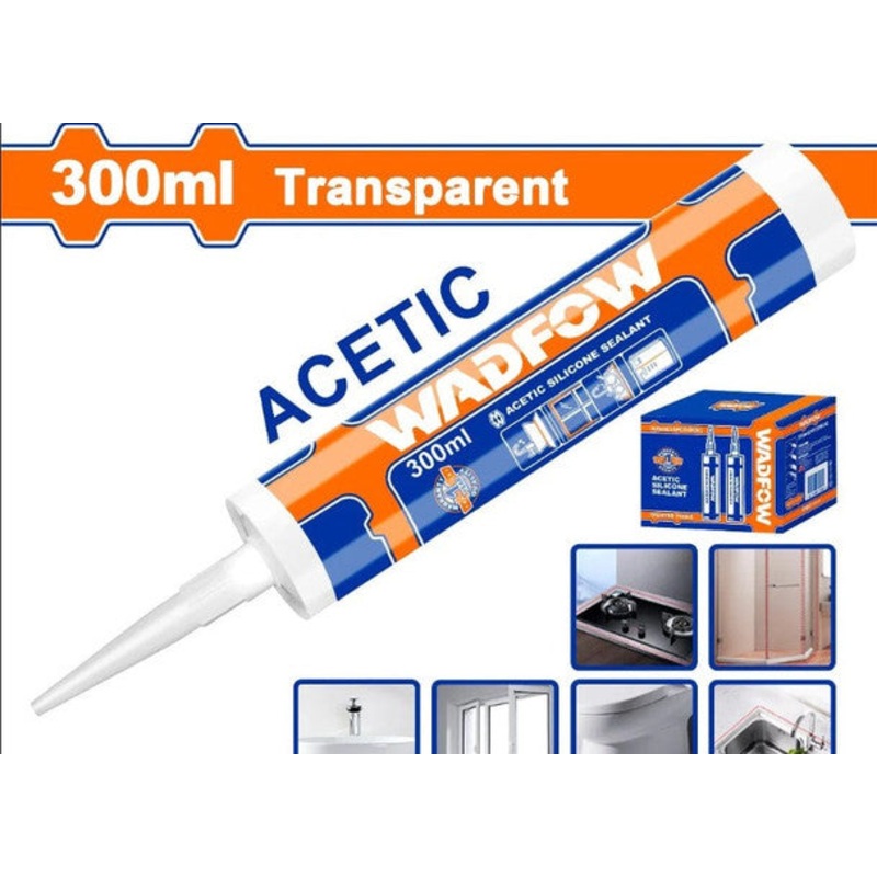 WADFOW Black Silicone Sealant 300ml