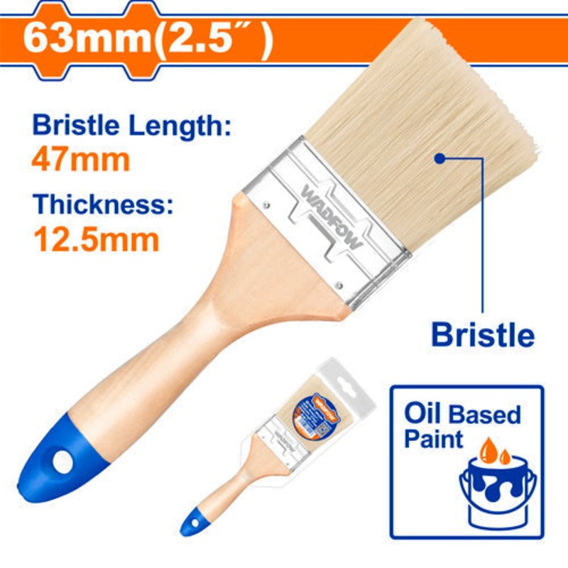 Wadfow Paint Brush 2.5" Oil-Based