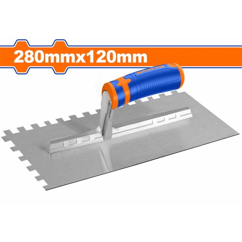WADFOW Trowel with Teeth 280x120mm