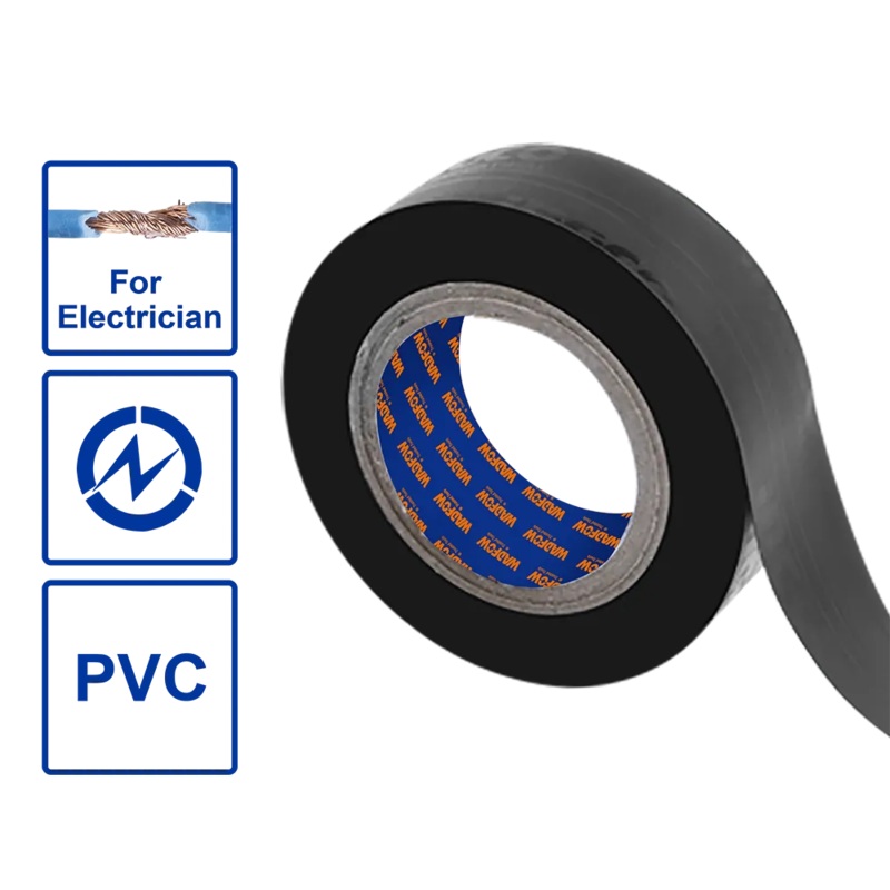 Black Electrical Tape 18mm x 9.15m WADfow