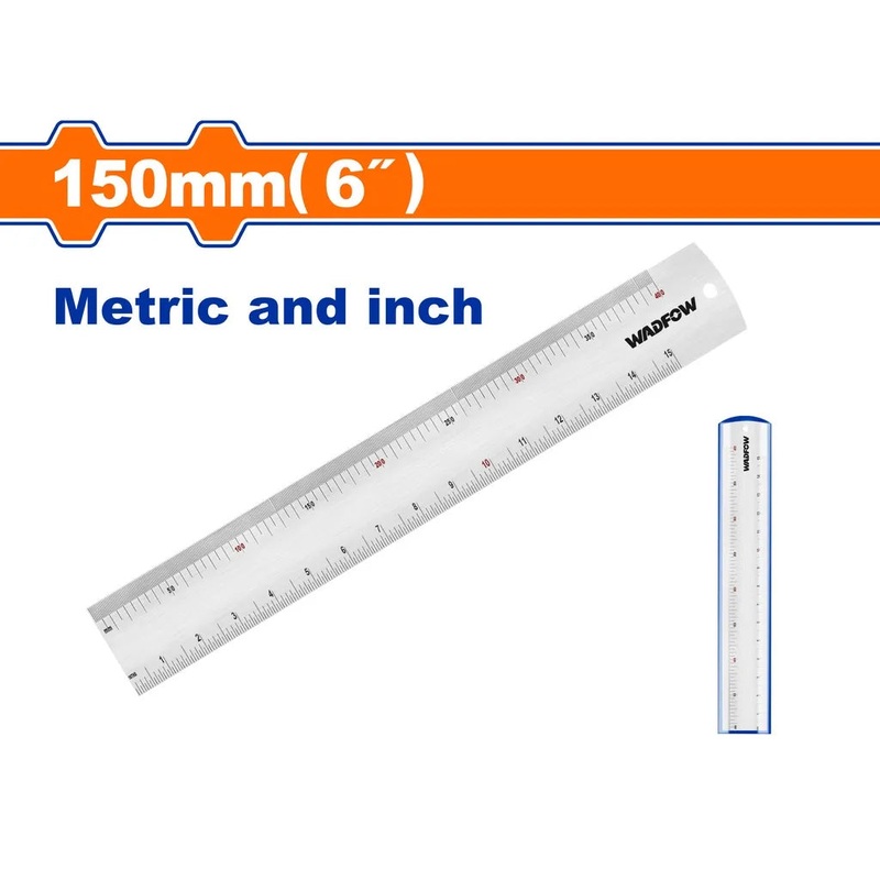 Wadfow 6" Steel Ruler WRU1315